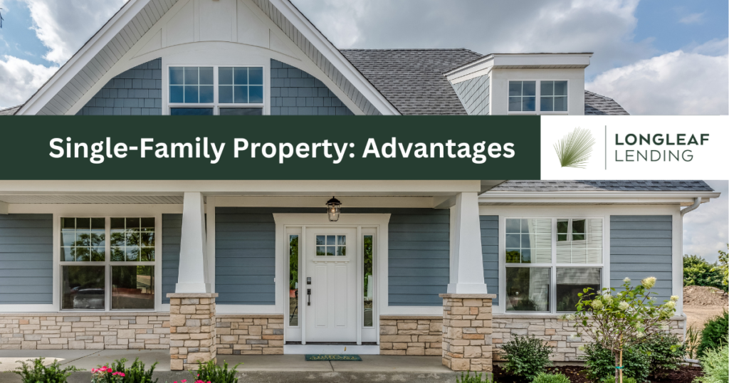 advantages of single family homes