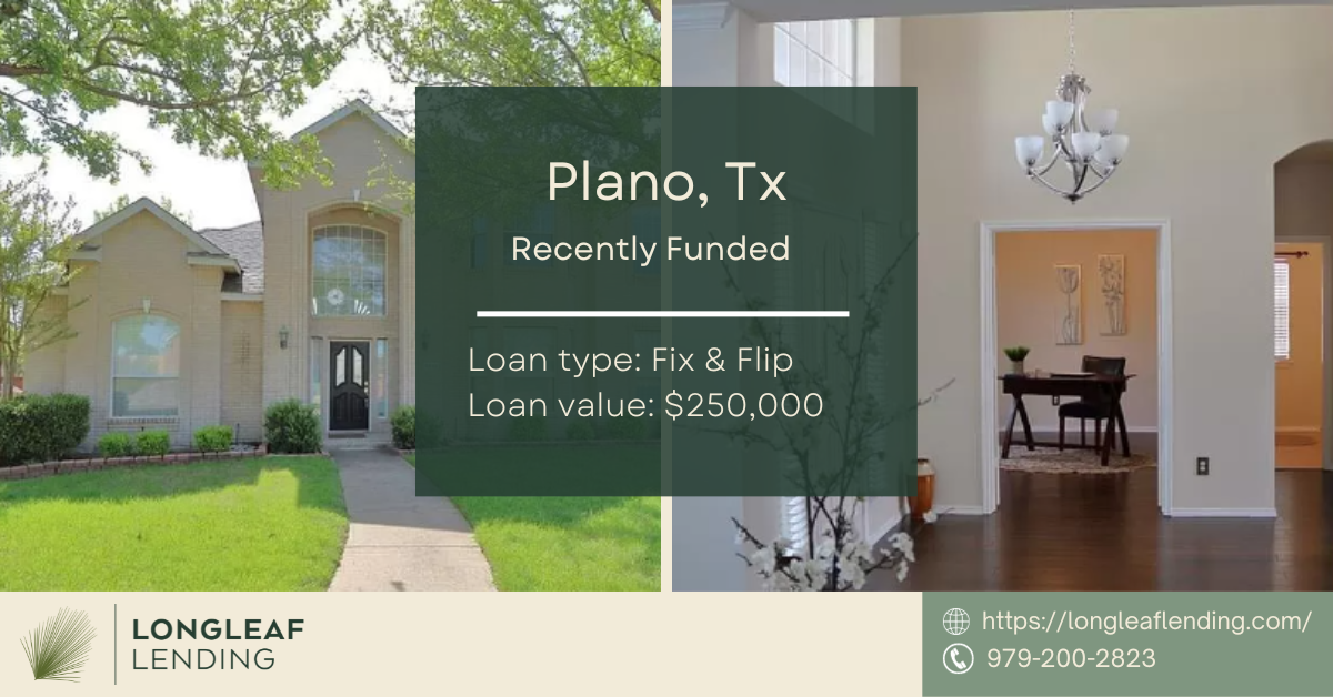 Plano Texas Texas Hard Money Loan